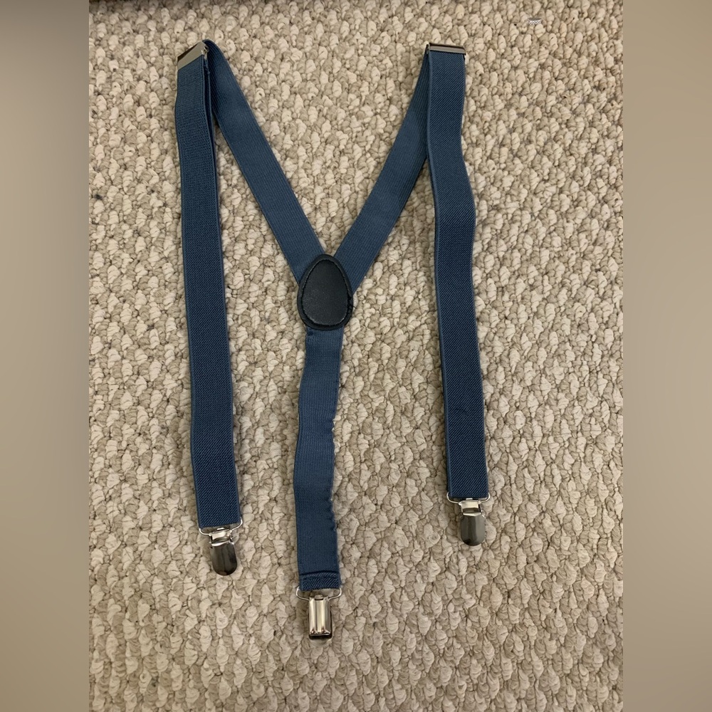 Men’s Blue Suspender